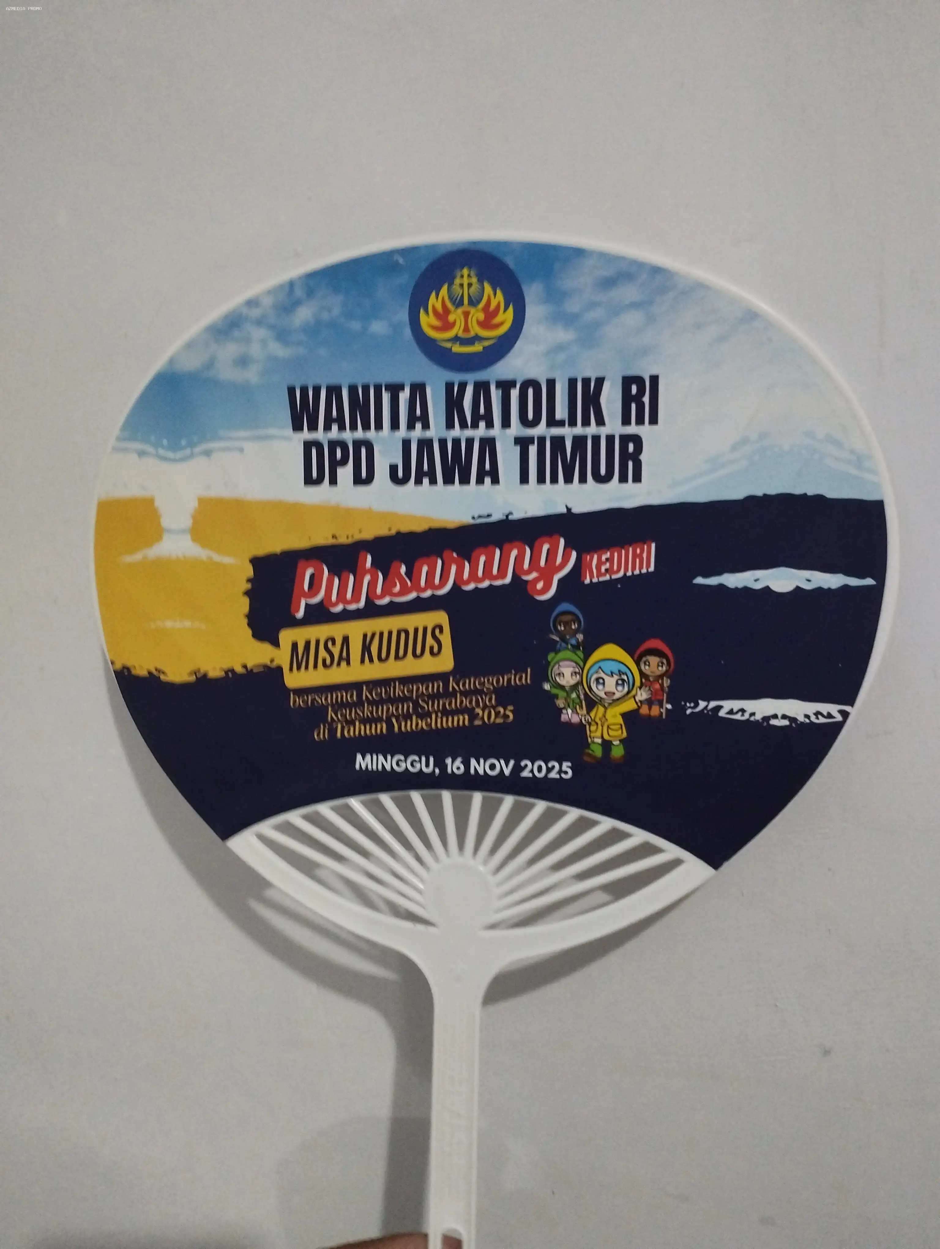 Detail Foto Jasa Pembuatan Souvenir Kipas Tangan Promosi Surabaya